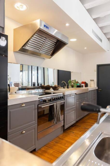 マルセイユLe Loft Du Vieux-Port - St Victorアパートメント エクステリア 写真